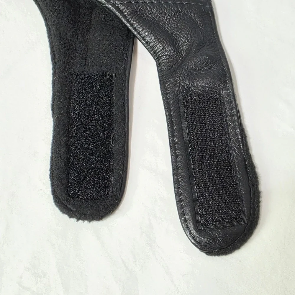 Leather/fleece face wrap - thats a wrap!